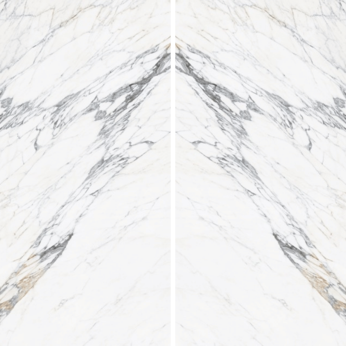 Statuario Magia Porcelain Stone porcelain slab slab, veining detail, StoneX USA slab gallery near Milwaukee