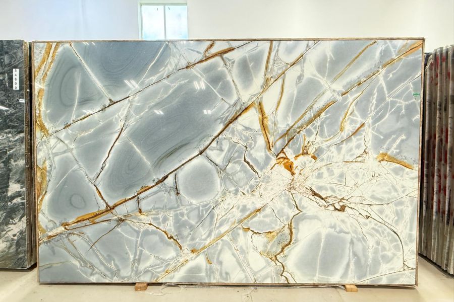 (new beauty) premium quality Blue Roma Polished Quartzite available on StoneX now