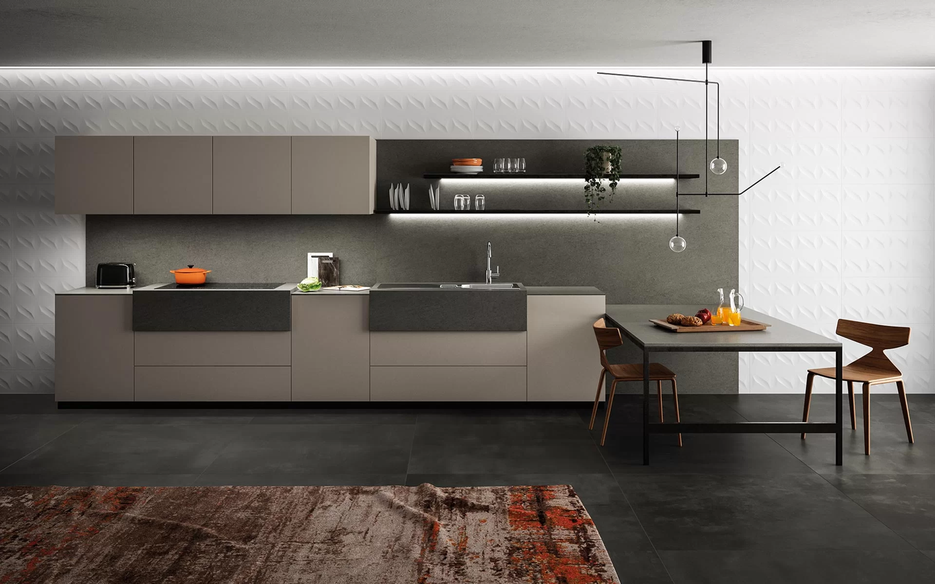 Basaltina porcelain full slab available to Kenosha WI buyers at StoneX USA