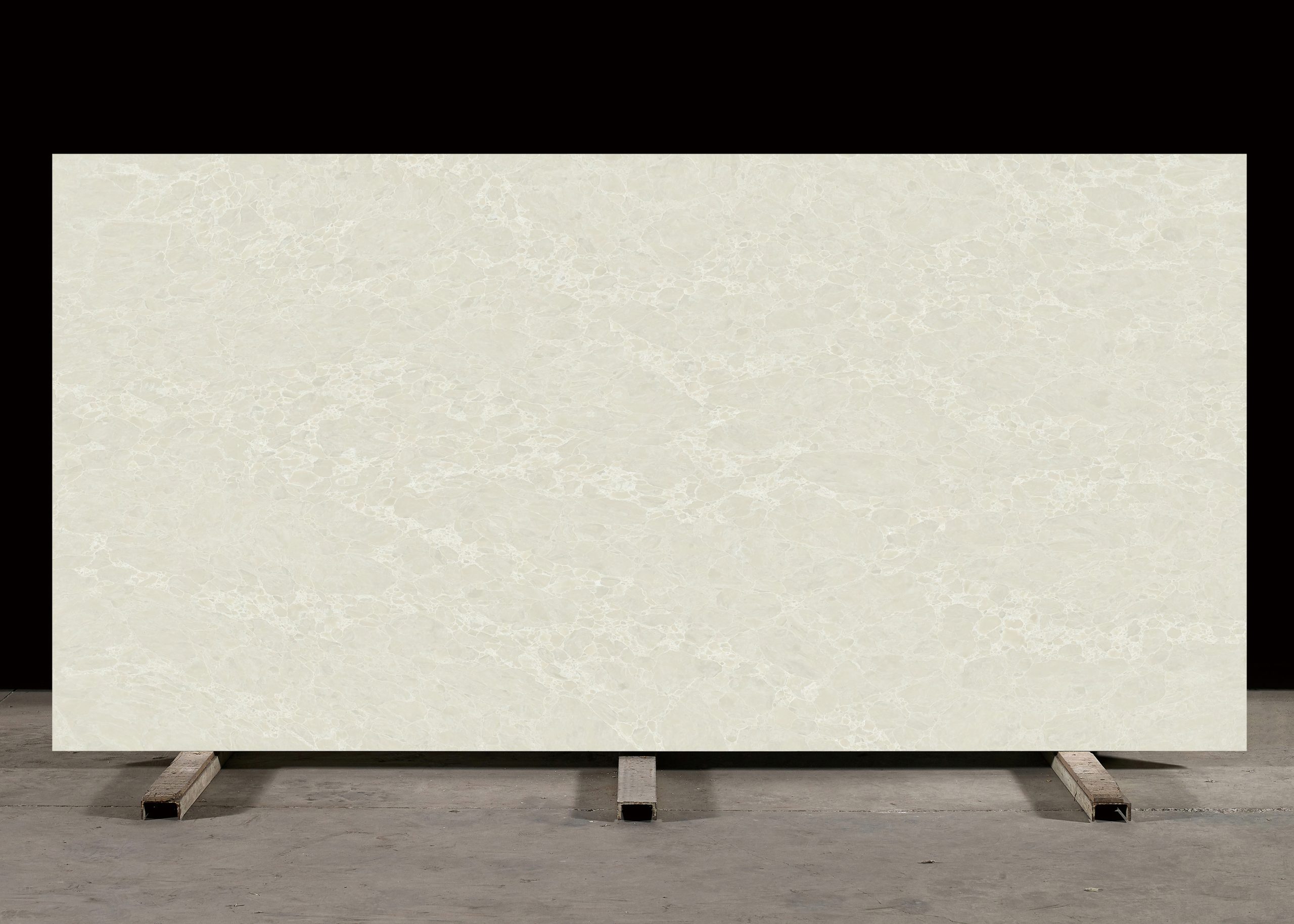 Ivory Pearl Honed Legacy Quartz Stone engineered quartz slab at StoneX USA, West Allis WI