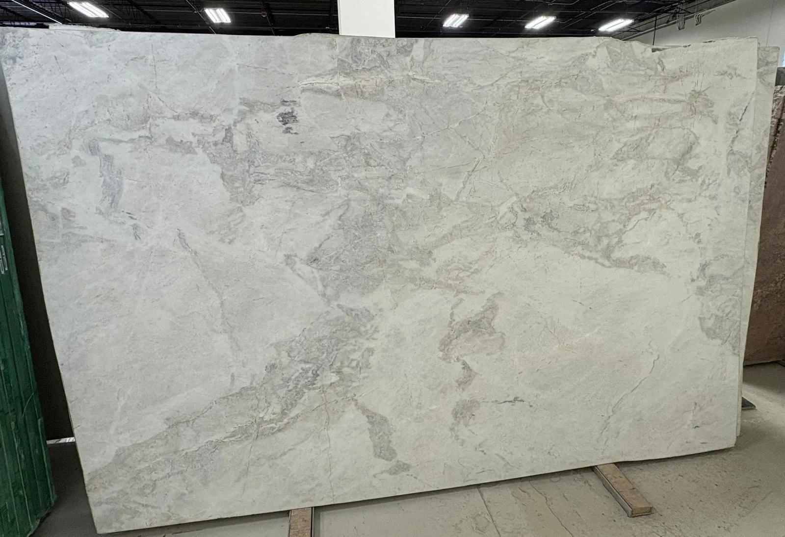 Milano Polished Quartz engineered quartz slab at StoneX USA, West Allis WI