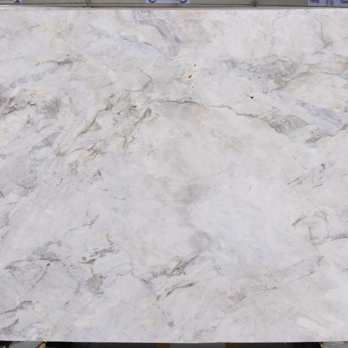 Matarazzo honed dolomite quartzite slab, veining detail, StoneX USA slab gallery near Milwaukee