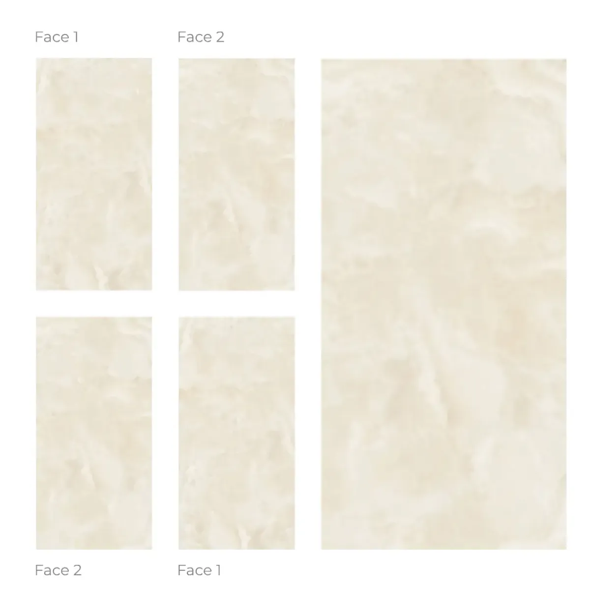 Honey Onyx Porcelain Stone porcelain slab, veining detail, StoneX USA slab gallery near Milwaukee