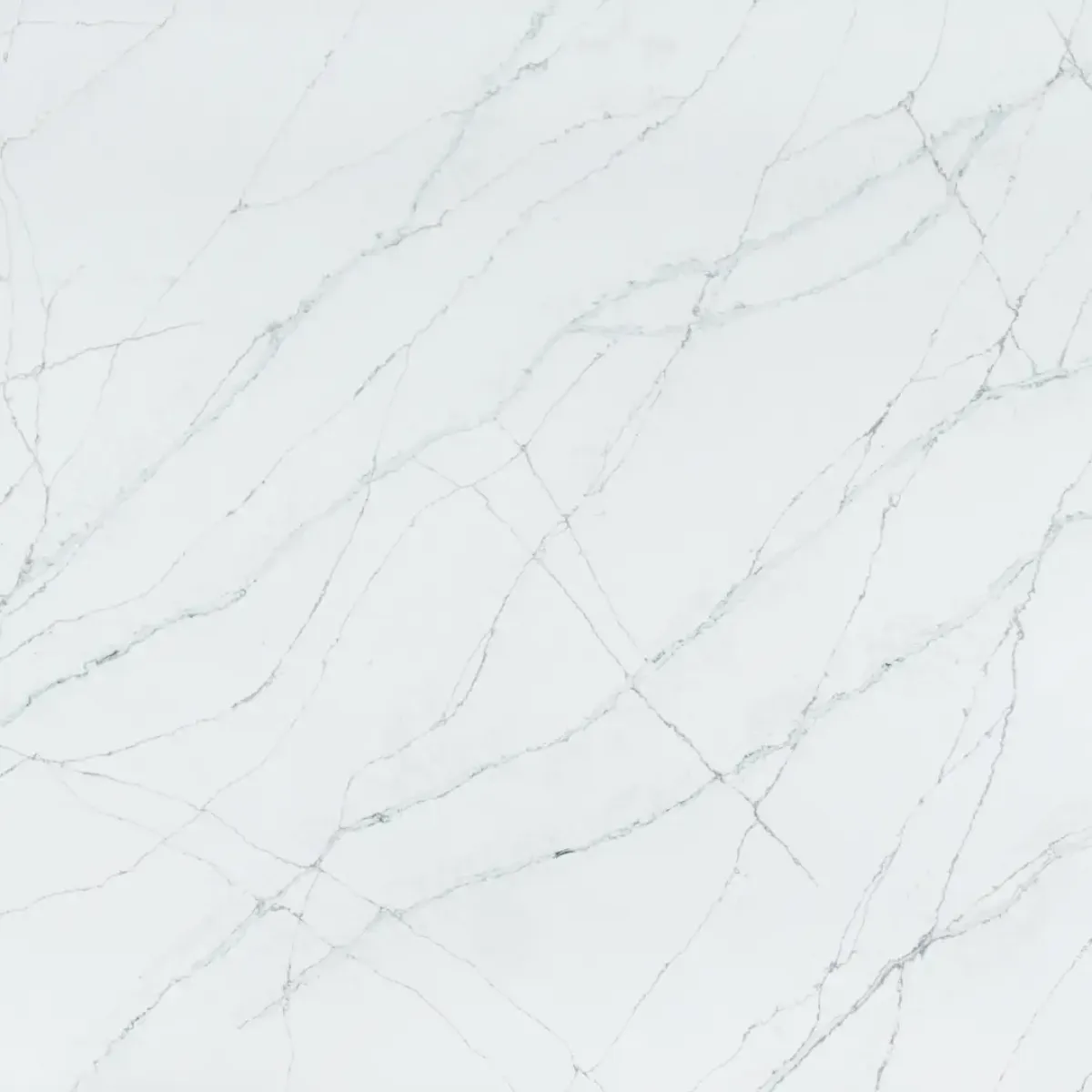 Emerald Quartz Stone engineered quartz slab, full slab on the rack at StoneX USA, West Allis WI