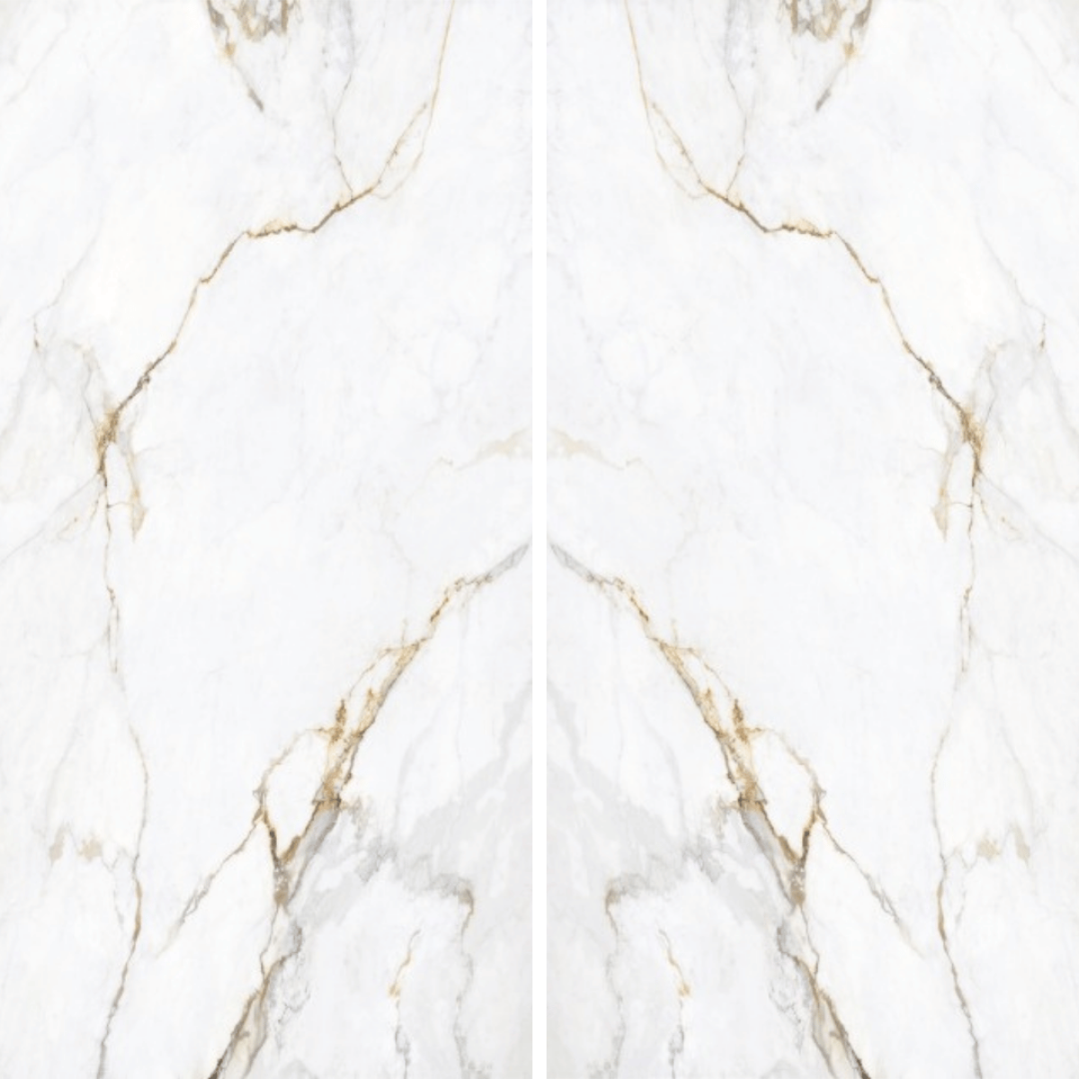 Apollo White porcelain slab slab, full slab on the rack at StoneX USA, West Allis WI