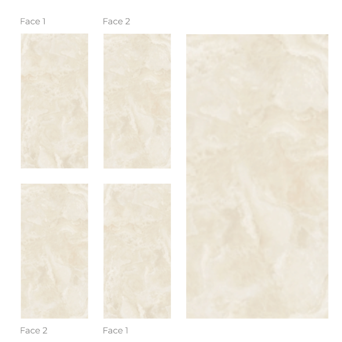 Honey Onyx Porcelain Stone porcelain slab slab, veining detail, StoneX USA slab gallery near Milwaukee