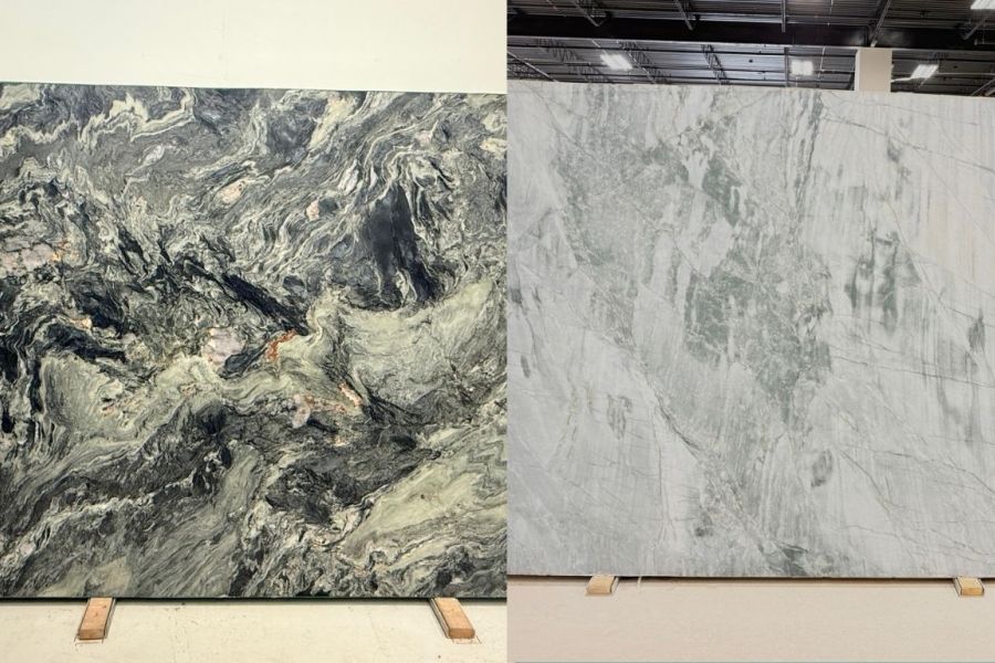 Premium Quality Quartzite In WI- Acqua Bella VS Amazon Leathered a Comparison