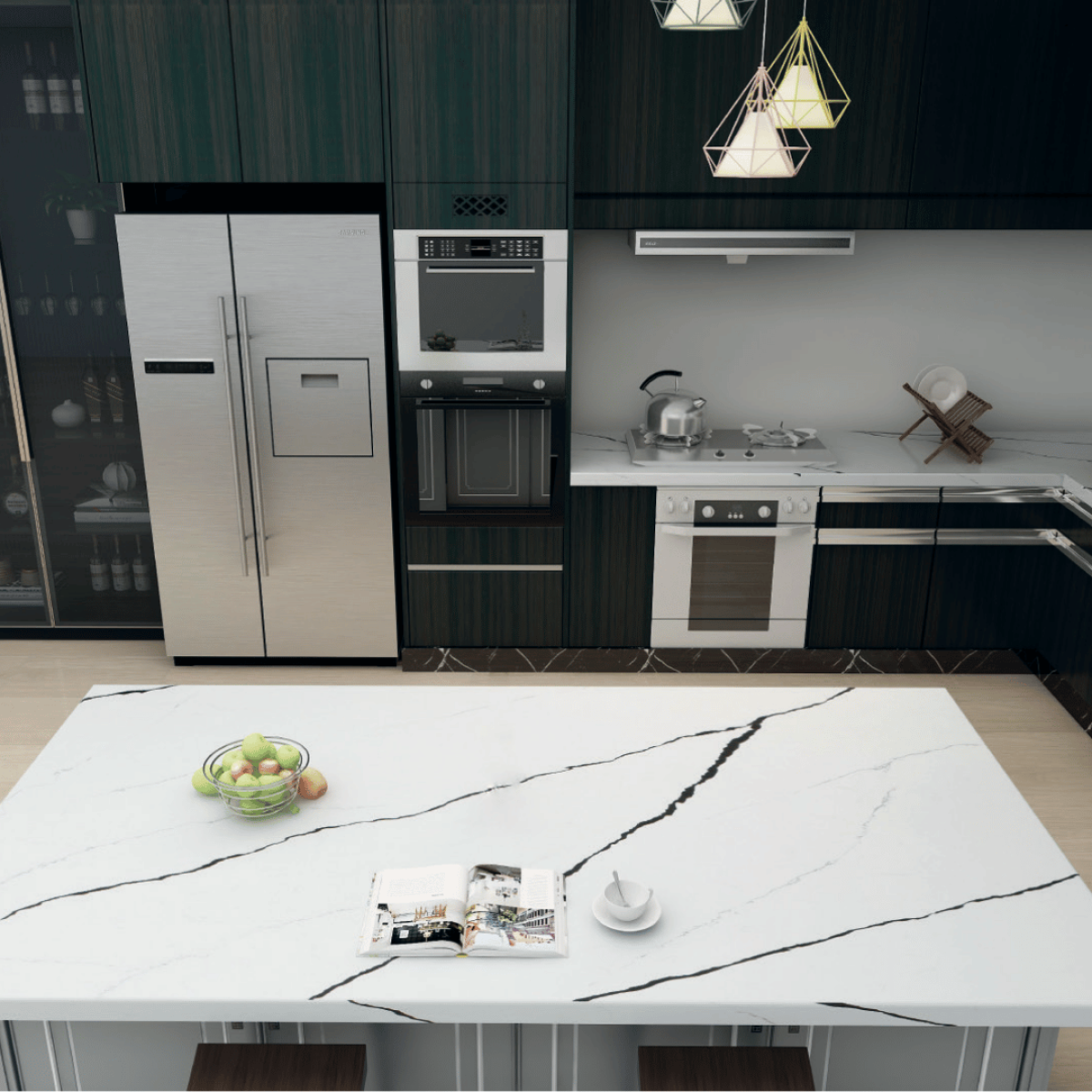 Calacatta Rainforest Black 2