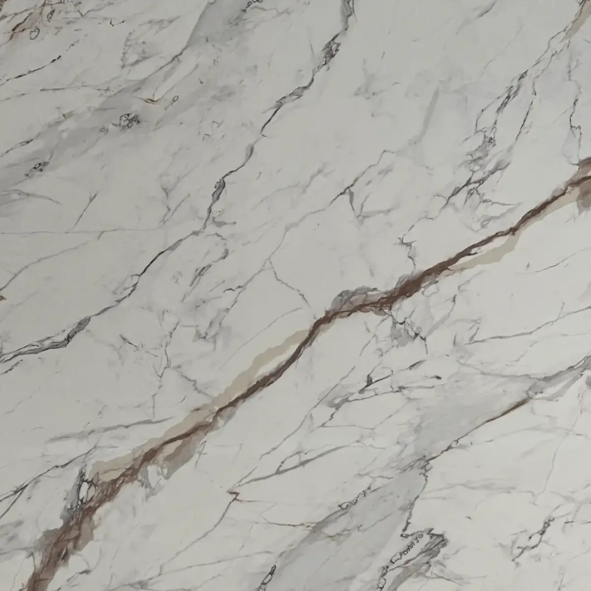 OLD STAIN HD Quartz Stone engineered quartz slab, full slab on the rack at StoneX USA, West Allis WI