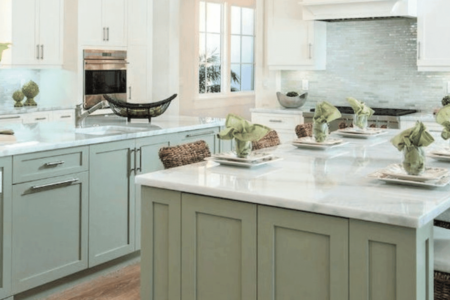 Natural Stone Countertops- Acqua Bella Quartzite